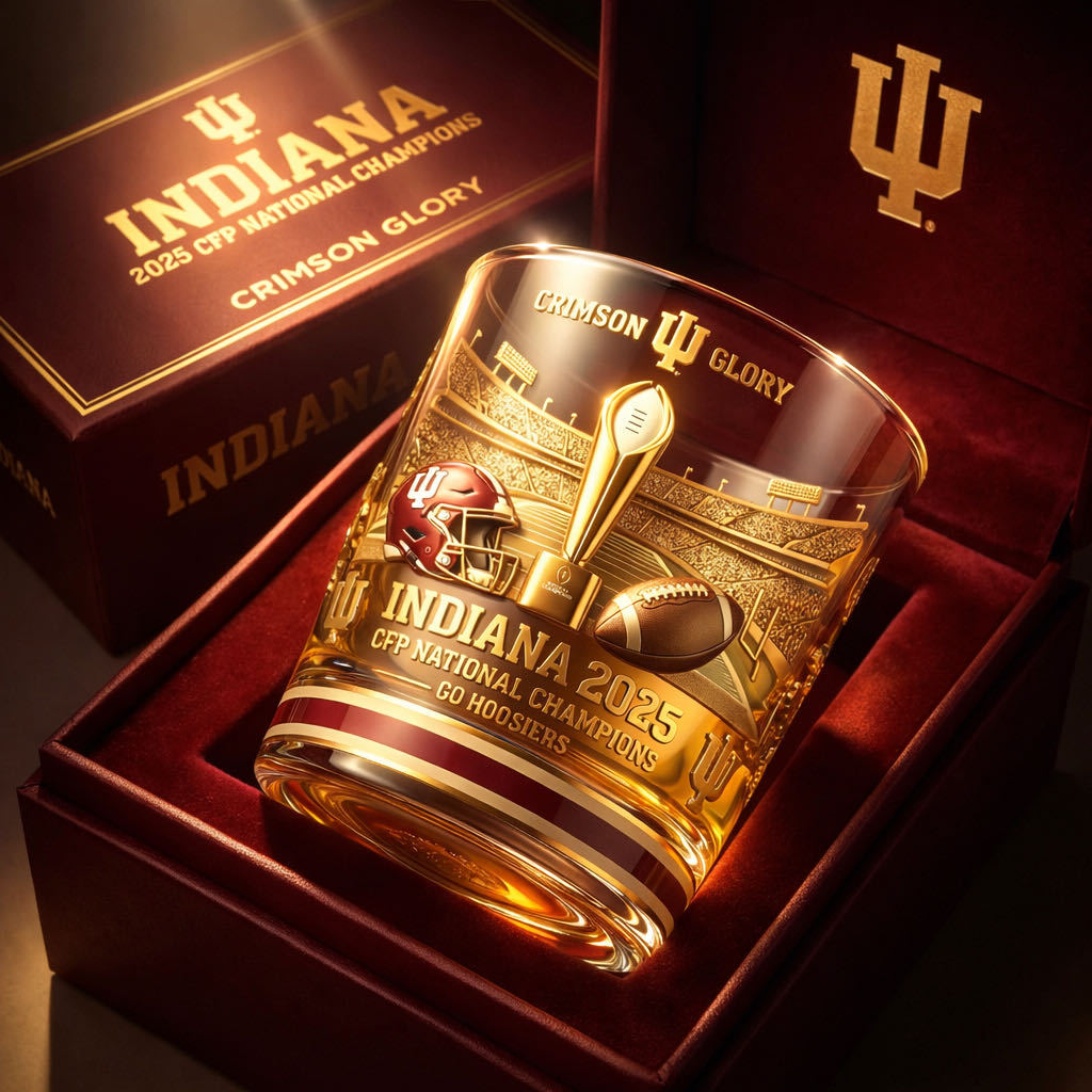 🏈 2025 Championship Legacy Whiskey Glass