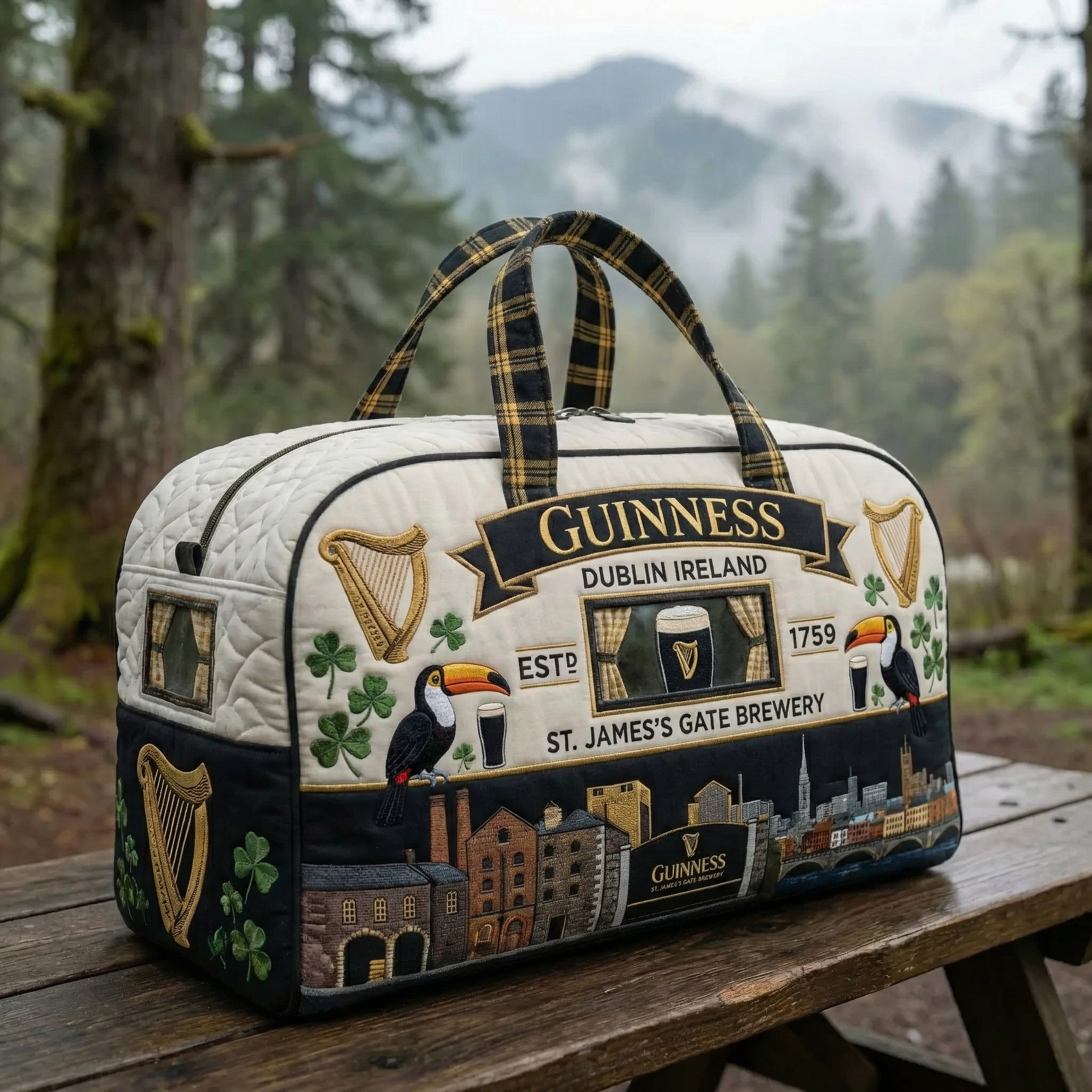 Irish Brewery ESTD 1759 Heritage Limited Edition Travel Bag