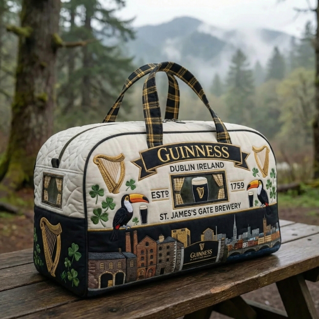 Irish Brewery ESTD 1759 Heritage Limited Edition Travel Bag