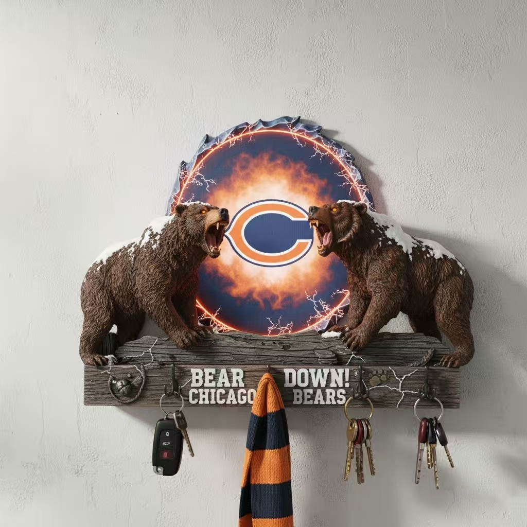 🏈🌌 Spirit Guardian Wall Key Holder 🔑