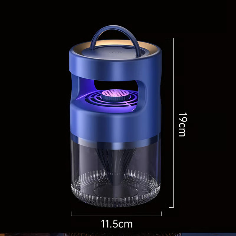 🦟 50% OFF NOW!🔇 Indoor LED Bug Zapper – Bionic UV Light Trap & Night Light – Quiet & Safe for Bedroom – Chemical-Free Mosquito Killer 💡