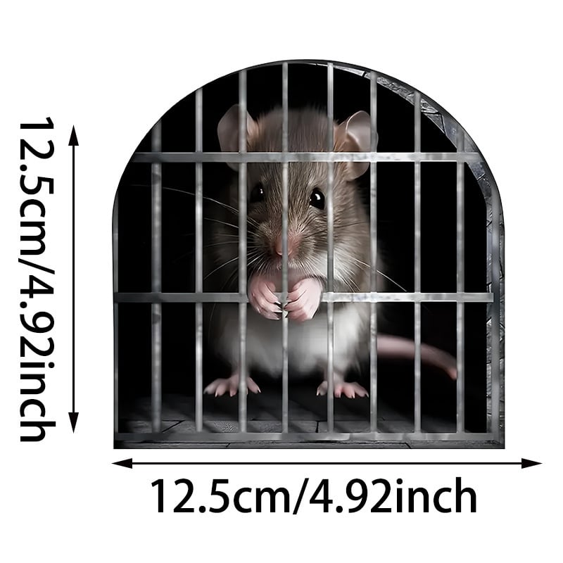 🔥Limited Time Offer!🐭3D Mouse Wall Stickers