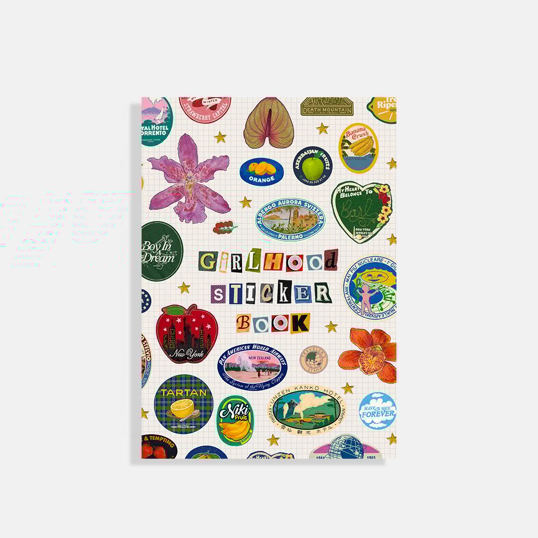 ✨📚Limited time order!🌸Girlhood Sticker Book💕