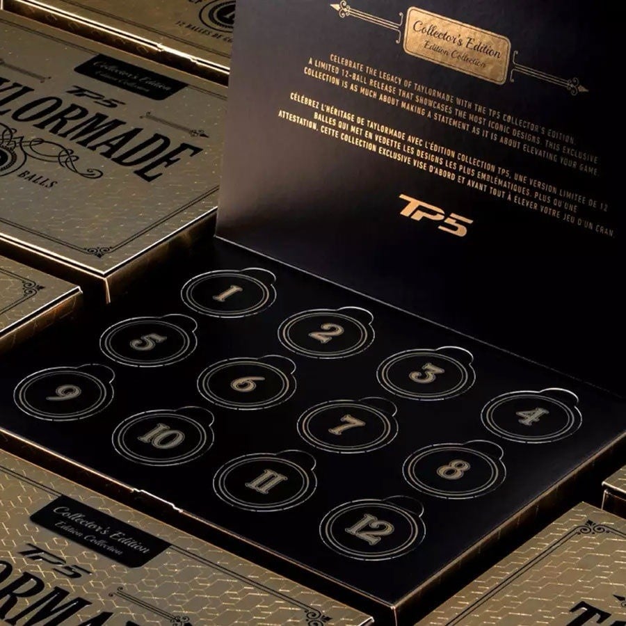 🔥Black Friday 24H Flash Sale OFF🎄✨ Celebrate TaylorMade's Legacy | TP5 Collector's Edition Golf Balls – A Timeless Tribute to Golf Design Mastery ⛳