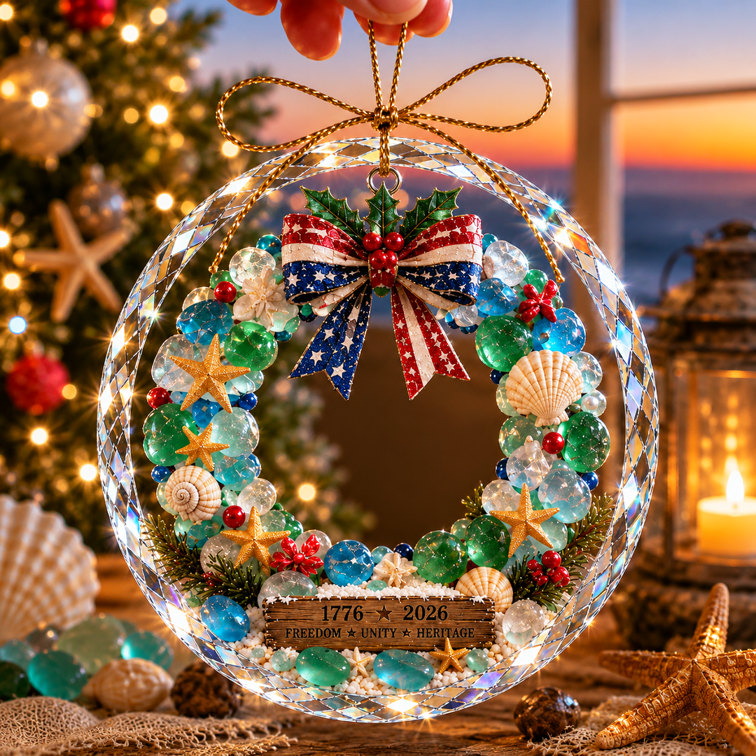 🔥Limited time 70% OFF -🌊🎄Ocean Christmas Ornaments – Coastal Holiday Charm for Your Tree