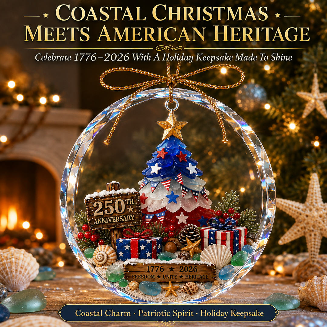 🔥Limited time 70% OFF -🌊🎄Ocean Christmas Ornaments – Coastal Holiday Charm for Your Tree