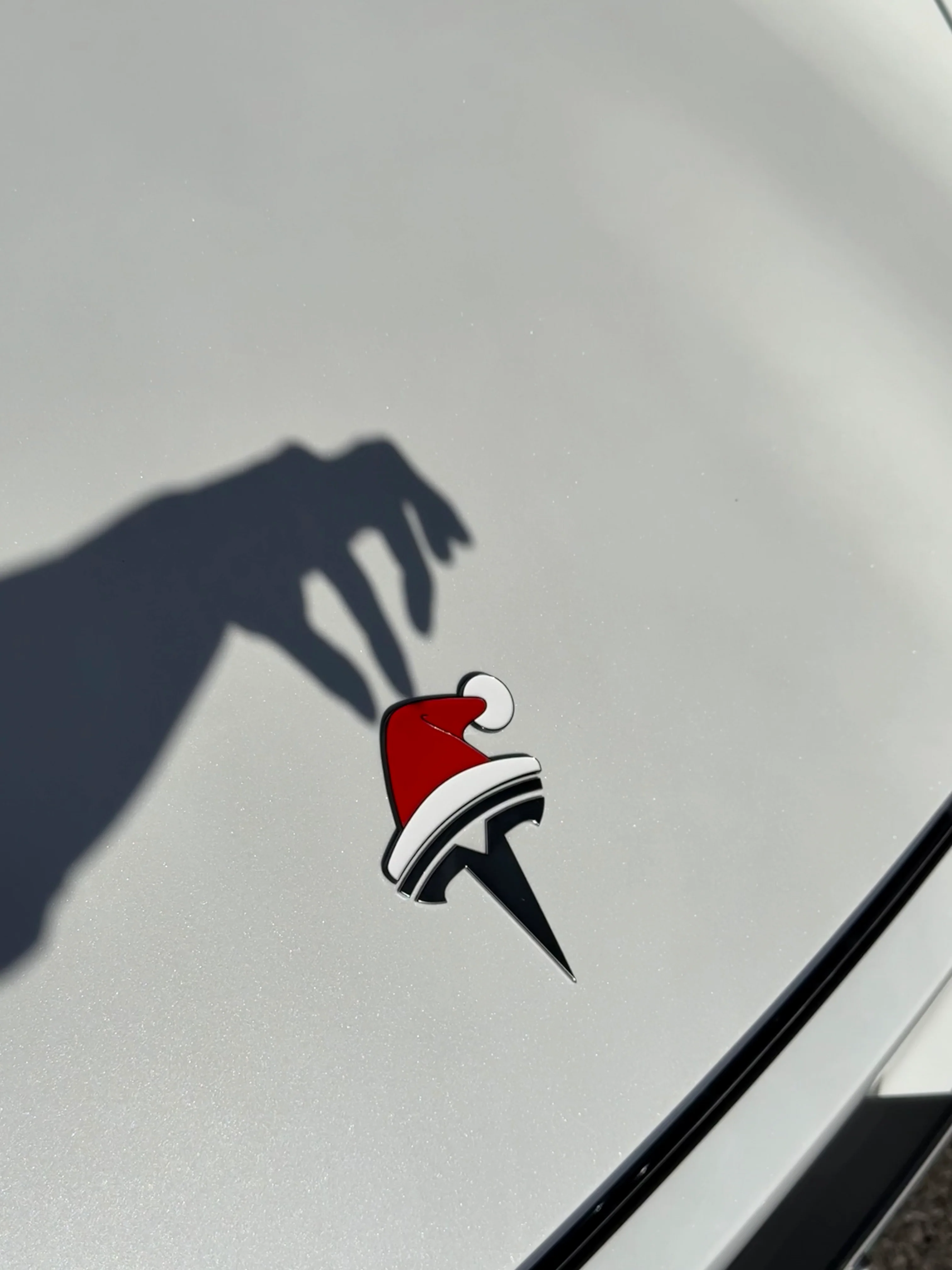 🎄Christmas Hot Sale 49% OFF🎅3D Christmas Hat Car Sticker🚗