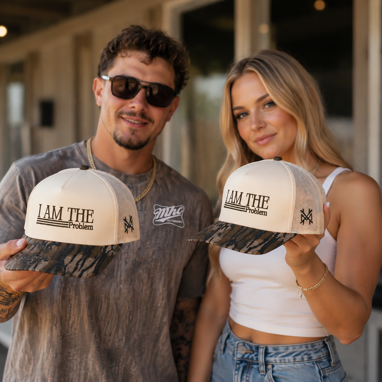 🏆Last Day Promo: 49% OFF - 😂I Am The Problem Trucker Hat – Funny Mesh Snapback Cap for Men & Women