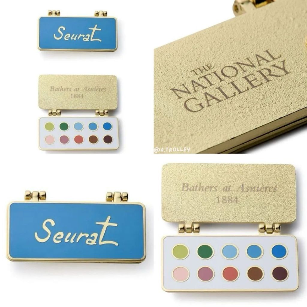 🎨 The National Gallery Artist Palette Enamel Pin
