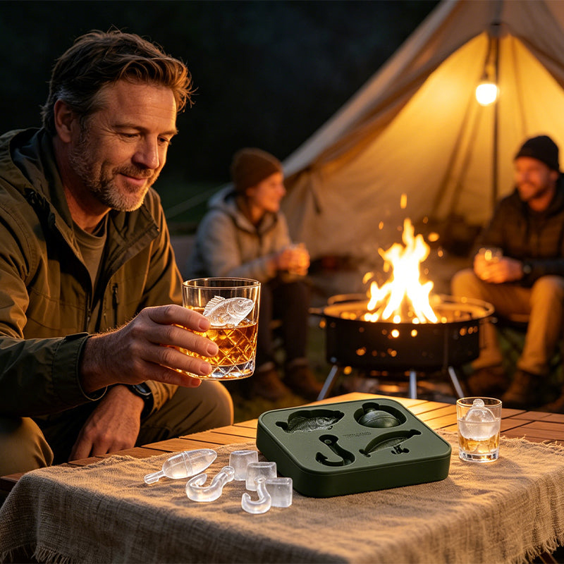 🔥 Limited Edition 🎁 Fishing-Themed Ice Mold Set🎣