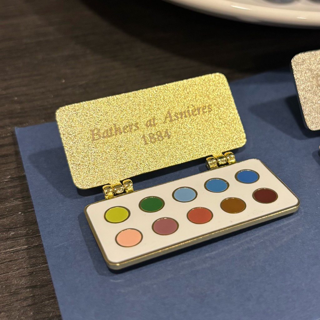 🎨 The National Gallery Artist Palette Enamel Pin