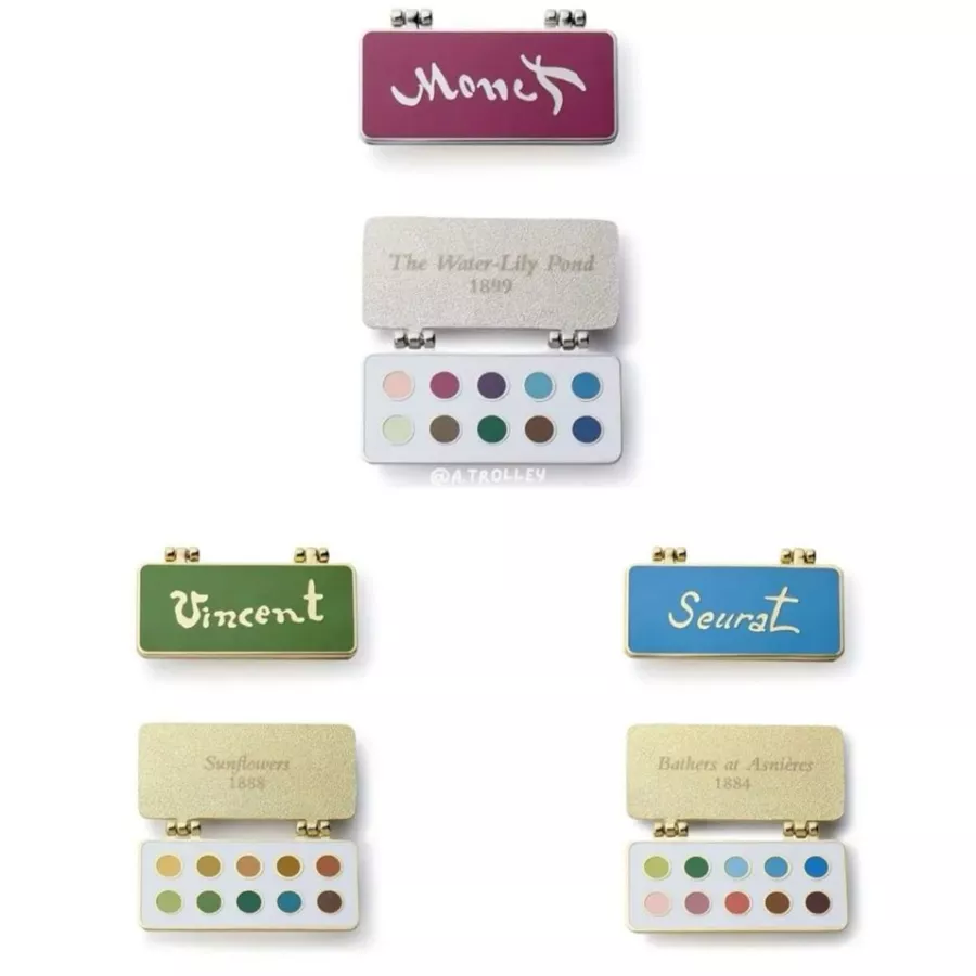 🎨 The National Gallery Artist Palette Enamel Pin