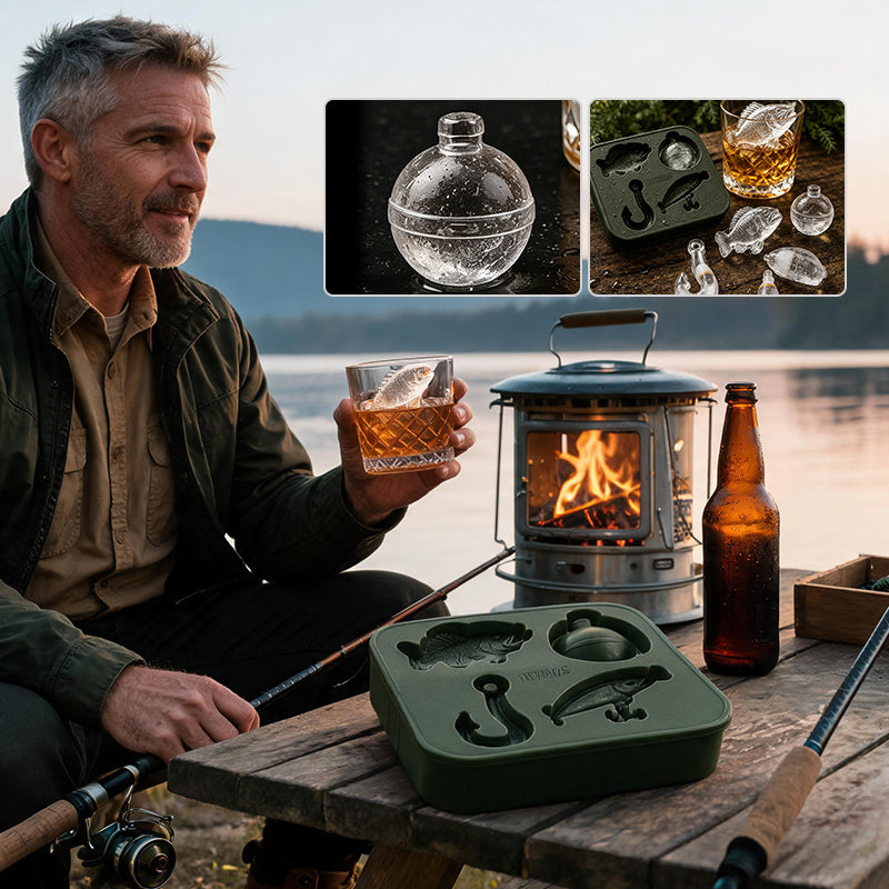 🔥 Limited Edition 🎁 Fishing-Themed Ice Mold Set🎣