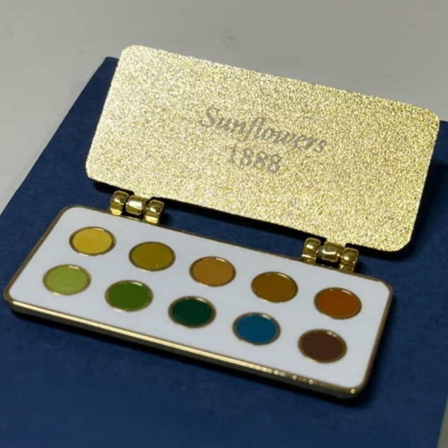 🎨 The National Gallery Artist Palette Enamel Pin