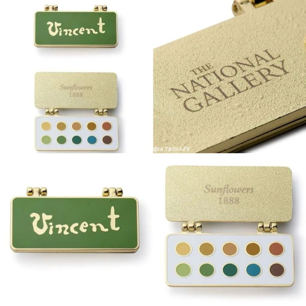 🎨 The National Gallery Artist Palette Enamel Pin