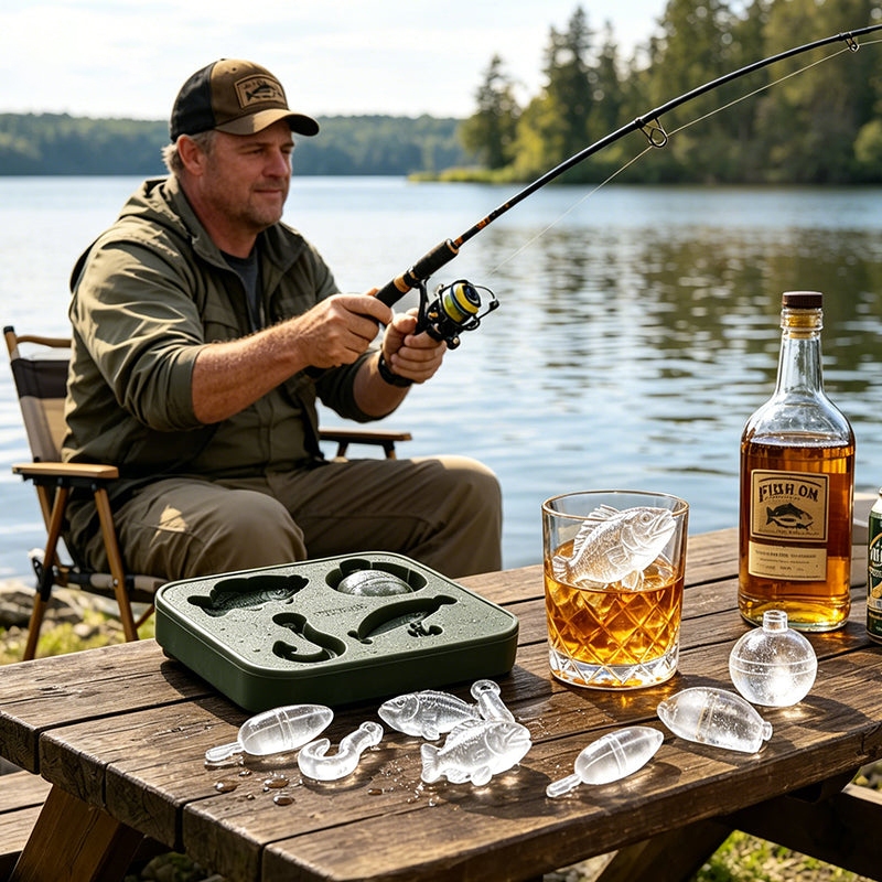 🔥 Limited Edition 🎁 Fishing-Themed Ice Mold Set🎣