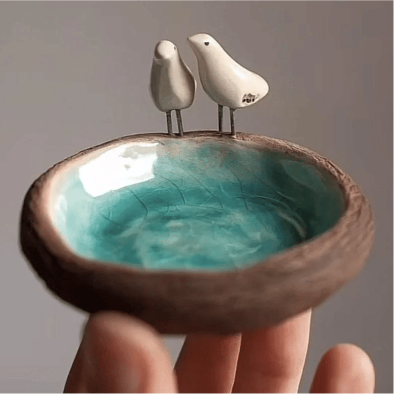 🔥2026 Spring Special Offer: 49% Off - 🐦🌸Captivating bird feeder sculptures for outdoor birds