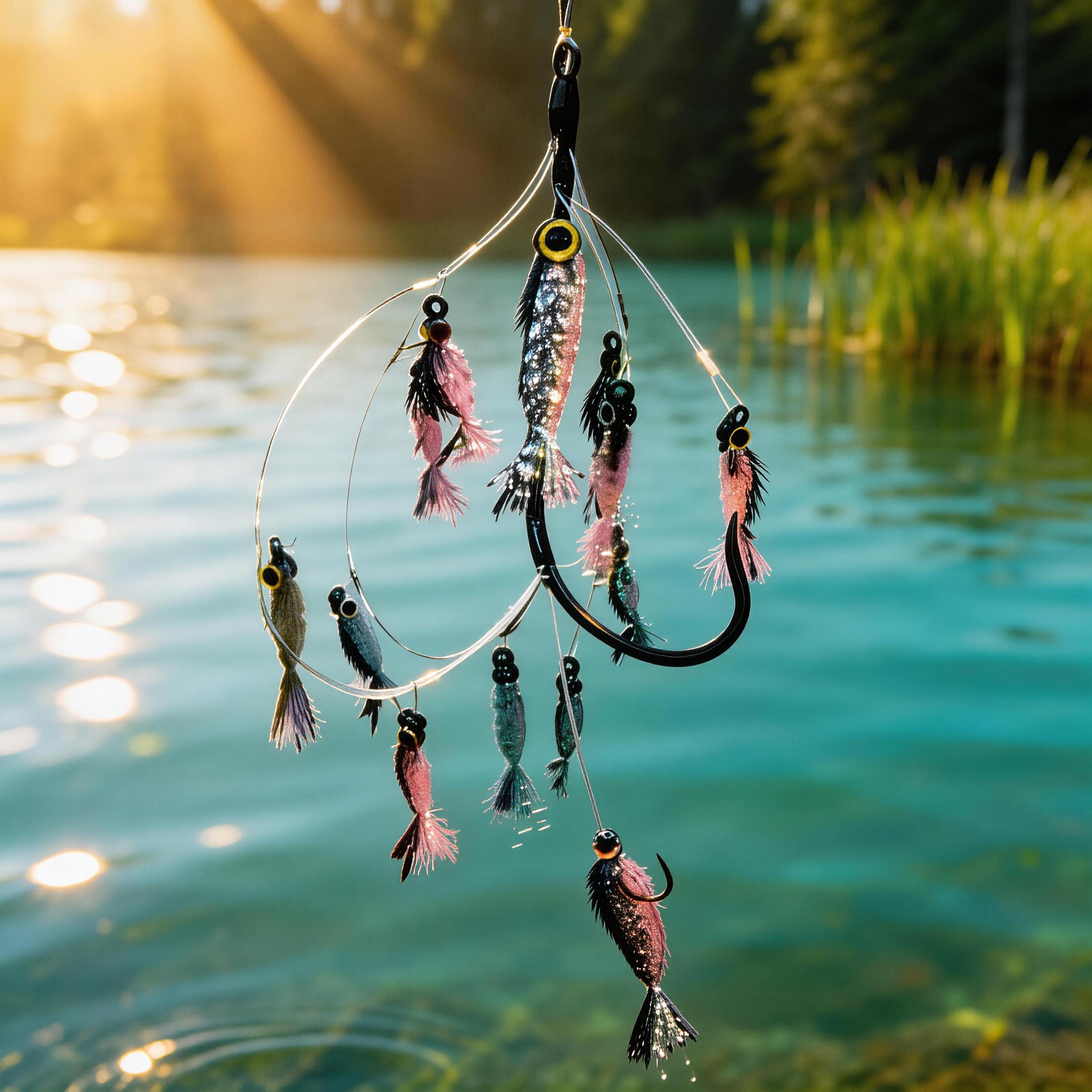 🔥LAST DAY 49% OFF🎣🐟Shoal of Fry Multi Fish School Rig 🌊