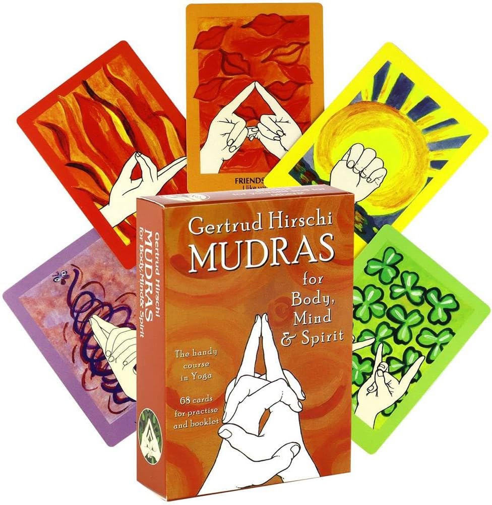 🔥 New Year Hot Sale 49% OFF🙌🧘‍♀️ MUDRA Cards for Body, Mind & Spirit — A Handy Course in Yoga & Spiritual Meditation 📿🌿