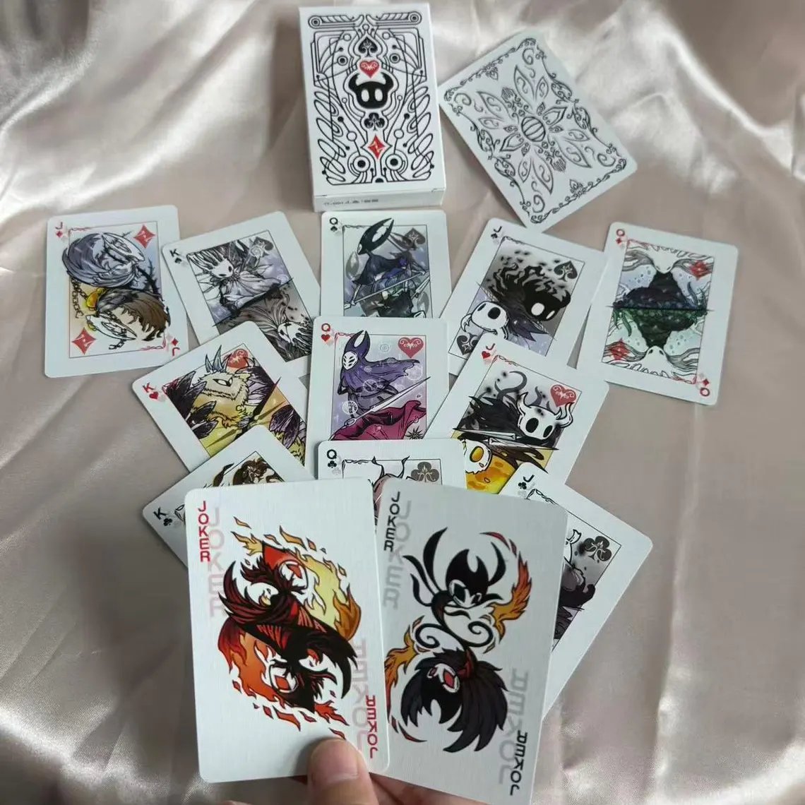 🔥LAST DAY 49% OFF⚔️Slugcatgo Hollow Knight Poker poker cards♠️