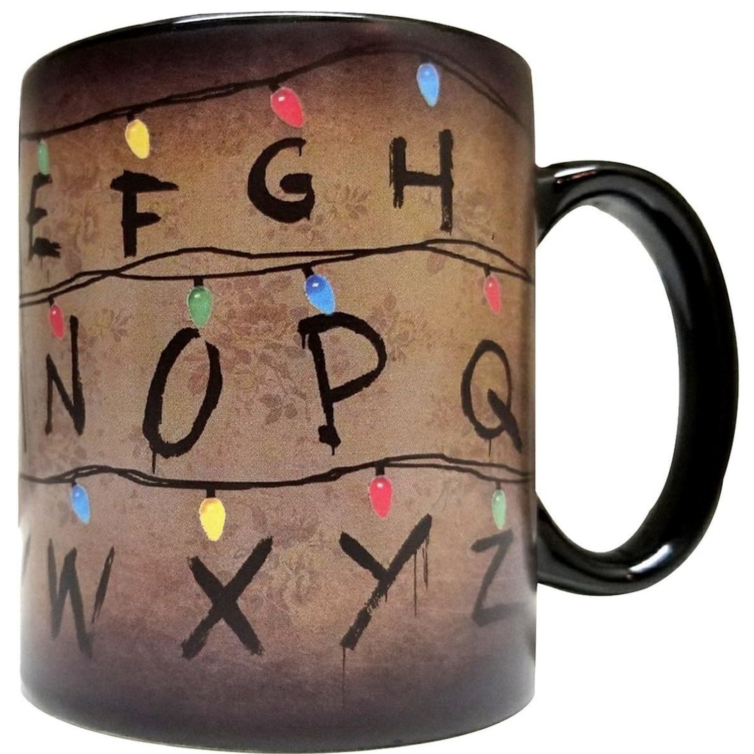 Hot Sale🎊🎊Stranger Xmas Lights 11oz Color Changing Ceramic Mug