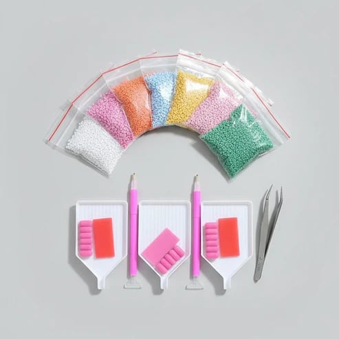 🖼️Premium Sip & Sparkle - DIY Diamond Painting Kit