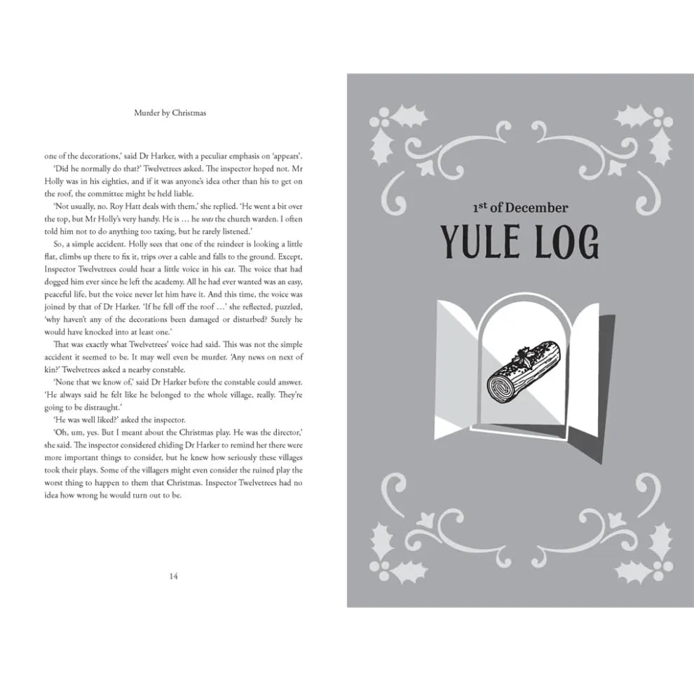 🎄Christmas Sale 49% Off🎁Murder by Christmas: 25 Puzzles to Solve the Crime🕵️🔎