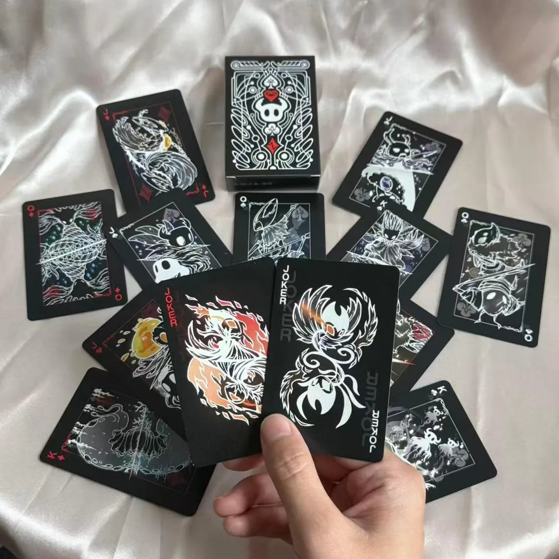 🔥LAST DAY 49% OFF⚔️Slugcatgo Hollow Knight Poker poker cards♠️
