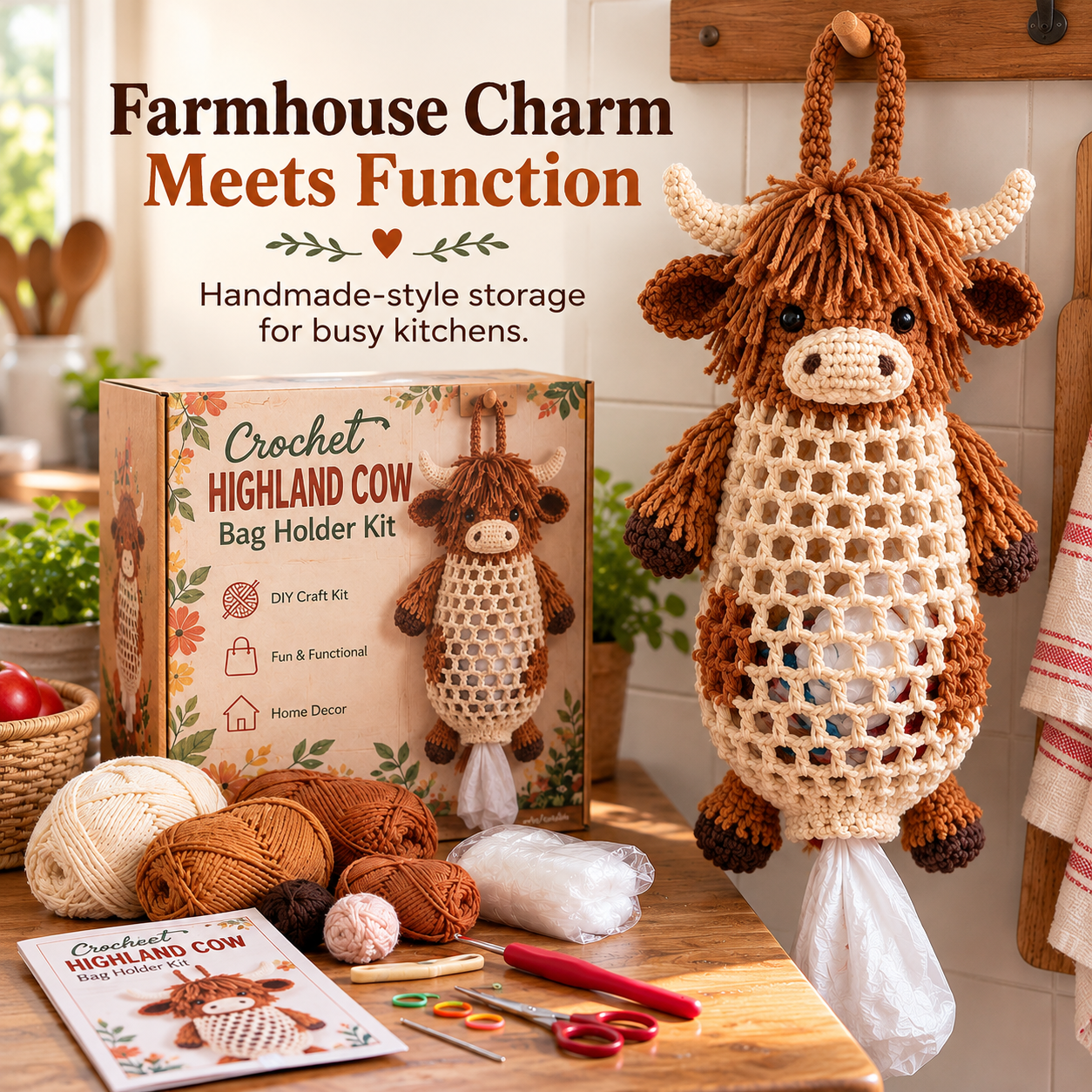 Highland Cow, Low-Clutter Living