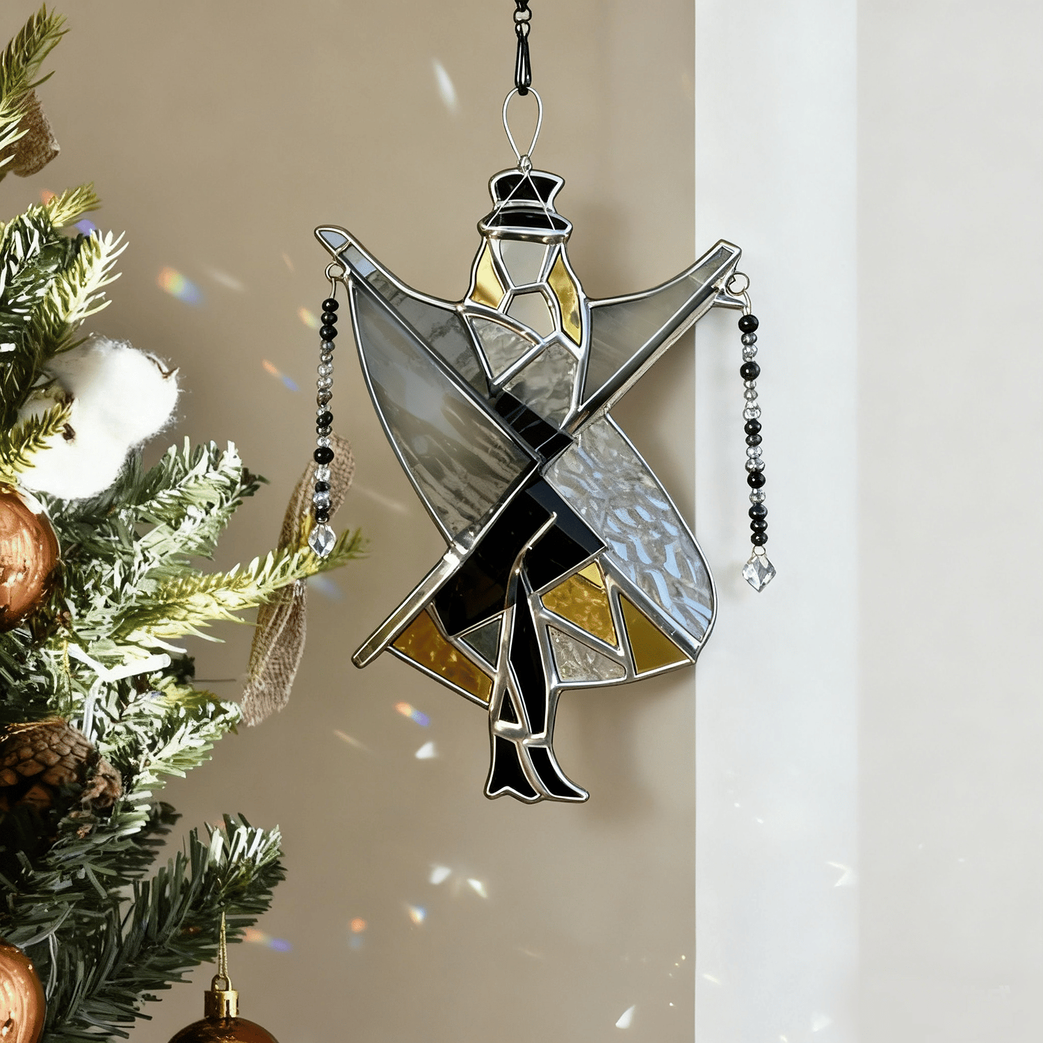 🔥LAST DAY 49% OFF -💃 Handmade Stained Glass Spinner🤘