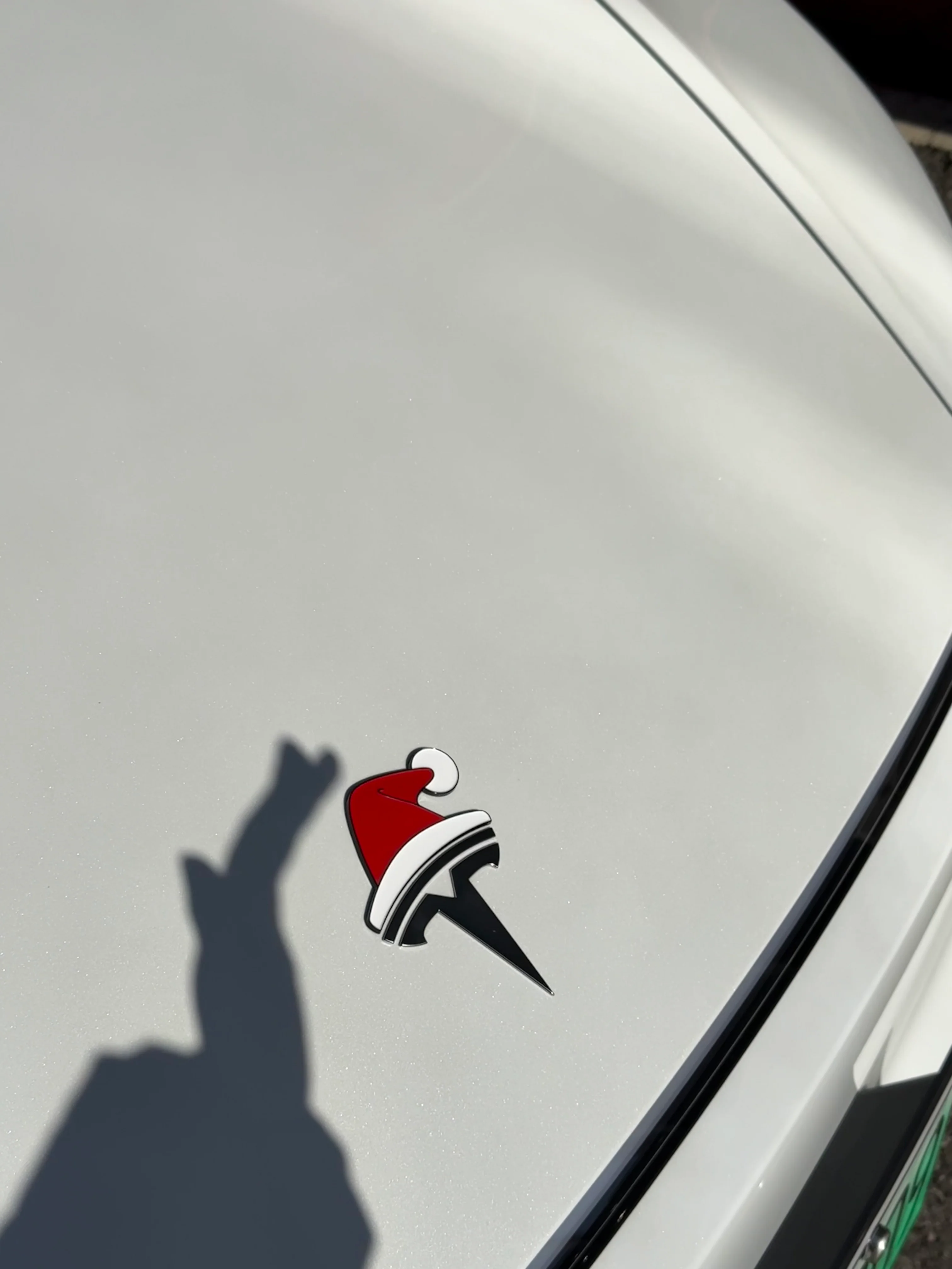 🎄Christmas Hot Sale 49% OFF🎅3D Christmas Hat Car Sticker🚗