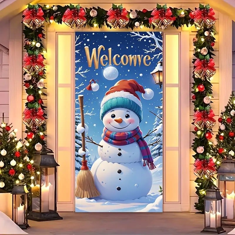 🎄Christmas Sale 49% Off 🎅 Festive Christmas Door Banner – Bring Holiday Cheer to Your Home 🎁✨