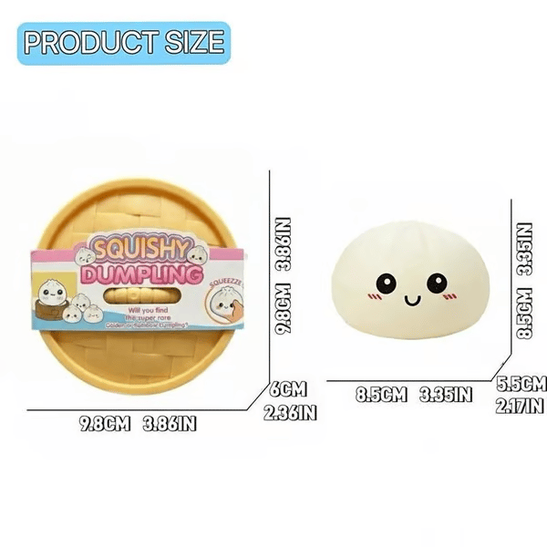 🎁Last Day 49% OFF✨Expressive Big Dumpling Squishy Blind Box