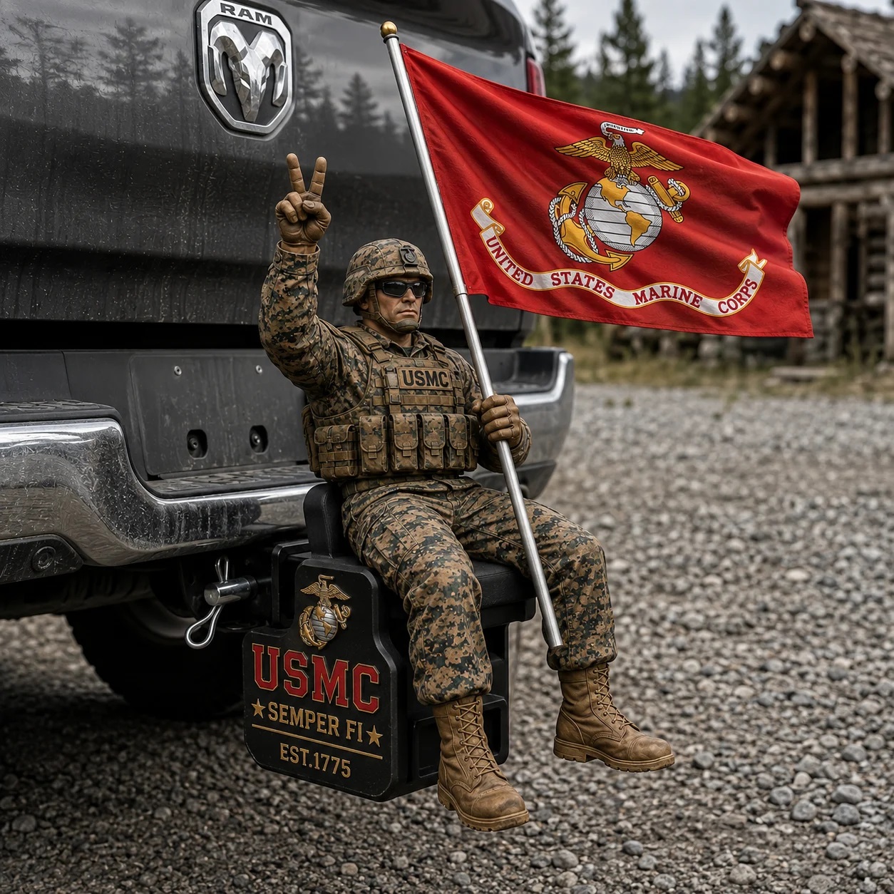 🏆Last Day Promo: 49% OFF - U.S. Army This We'll Defend Trailer Hitch Cover