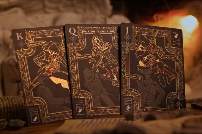 🔥 New Year Hot Sale 49% OFF🗡️♠️ Assassin’s Creed Legacy Version II Playing Cards — Nothing Is True. Everything Is Permitted.🖤🃏