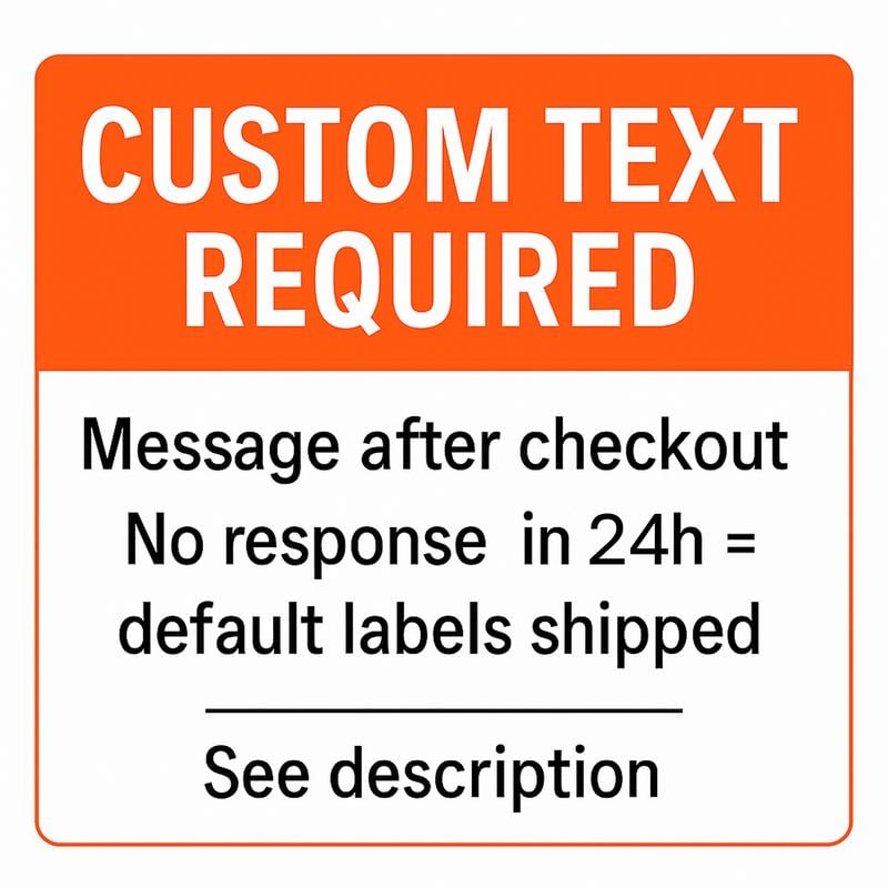 🔥LAST DAY 50% OFF🧲Custom Magnetic Toolbox Labels 🔧12-Pack 3D Printed Organizer Set