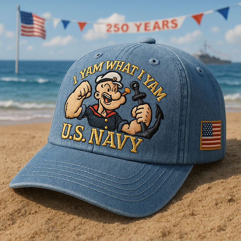 🔥LAST DAY 70% OFF - U.S. Navy Commemorative Cap & Coin – Anchor of Freedom⚓-🔥Buy 2 Get Free Shipping🚛