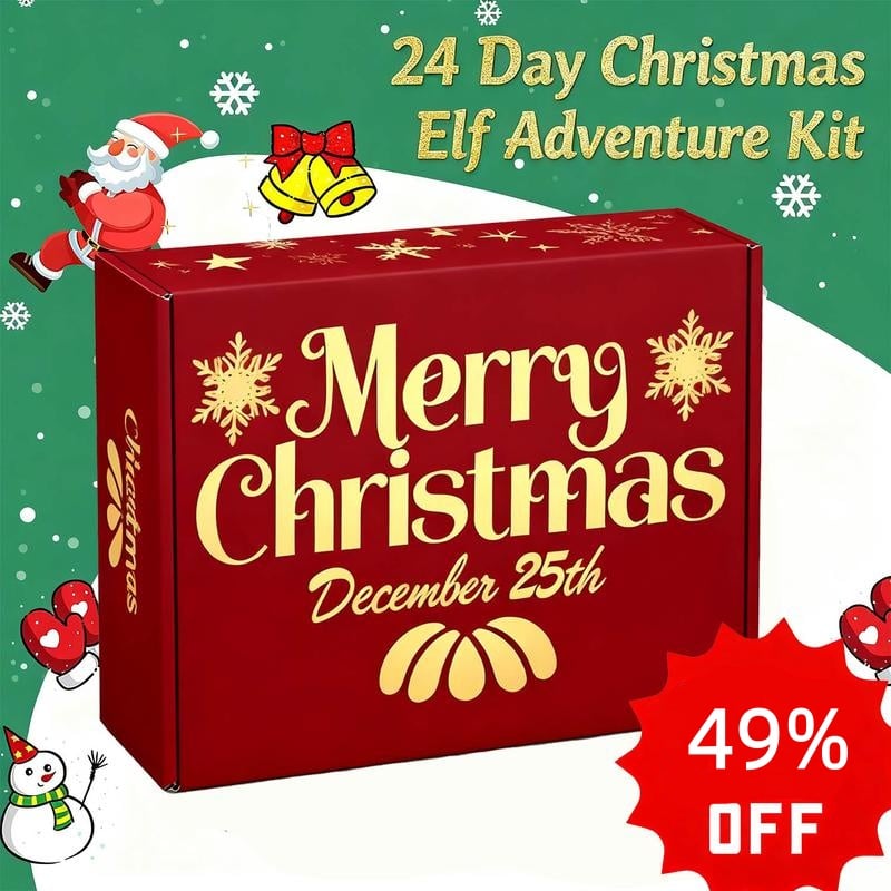 🎄Christmas Sale 49% Off🧸2025 Magical Christmas Elf Kit