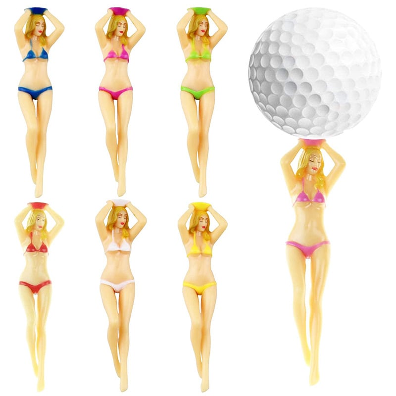 🔥 New Year Hot Sale 49% OFF🤣🏌️ 6PCS Funny Golf Tees — Add Humor to Every Tee Shot.🎁⛳