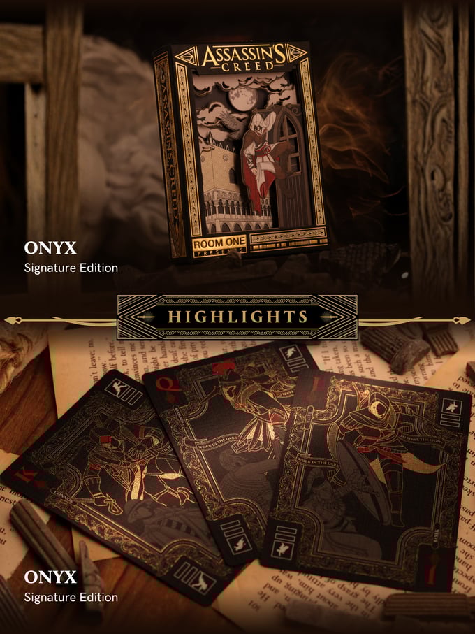 🔥 New Year Hot Sale 49% OFF🗡️♠️ Assassin’s Creed Legacy Version II Playing Cards — Nothing Is True. Everything Is Permitted.🖤🃏