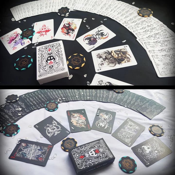 🔥LAST DAY 49% OFF⚔️Slugcatgo Hollow Knight Poker poker cards♠️