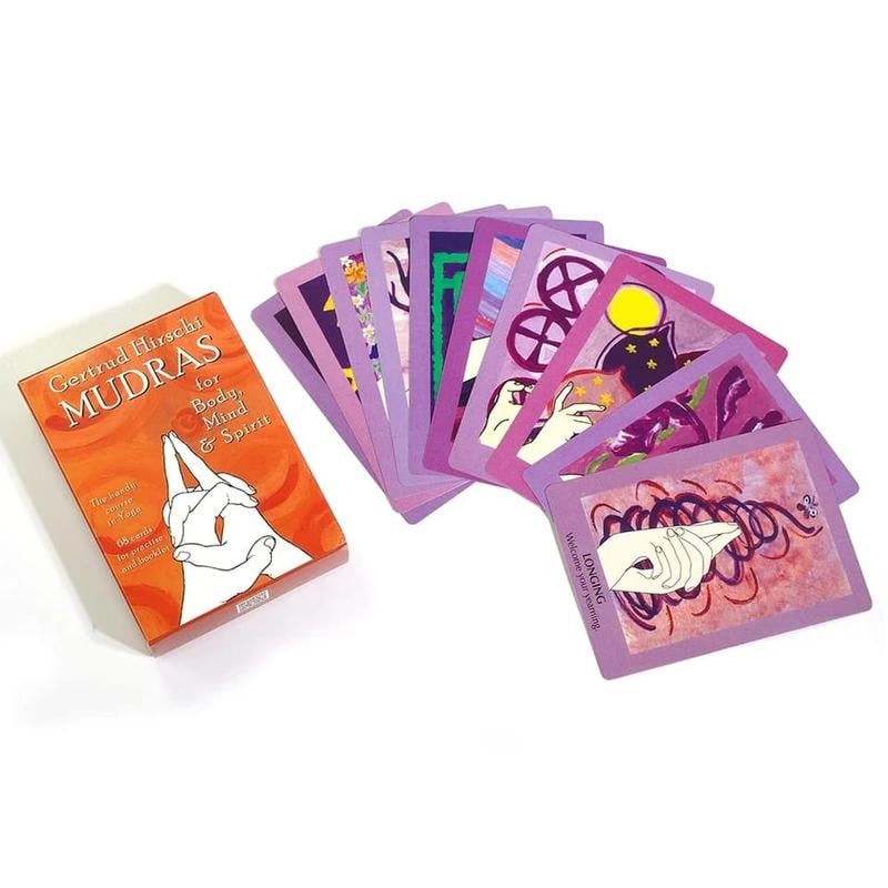 🔥 New Year Hot Sale 49% OFF🙌🧘‍♀️ MUDRA Cards for Body, Mind & Spirit — A Handy Course in Yoga & Spiritual Meditation 📿🌿
