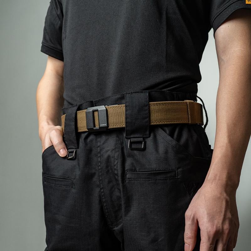 🔥LAST DAY 49% OFF ⚙️Adjustable EDC nylon ratchet belt 🪢👖