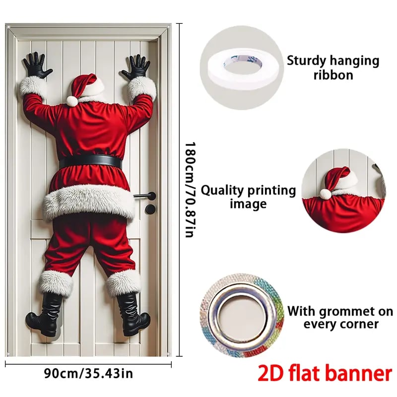 🎄Christmas Sale 49% Off 🎅 Festive Christmas Door Banner – Bring Holiday Cheer to Your Home 🎁✨