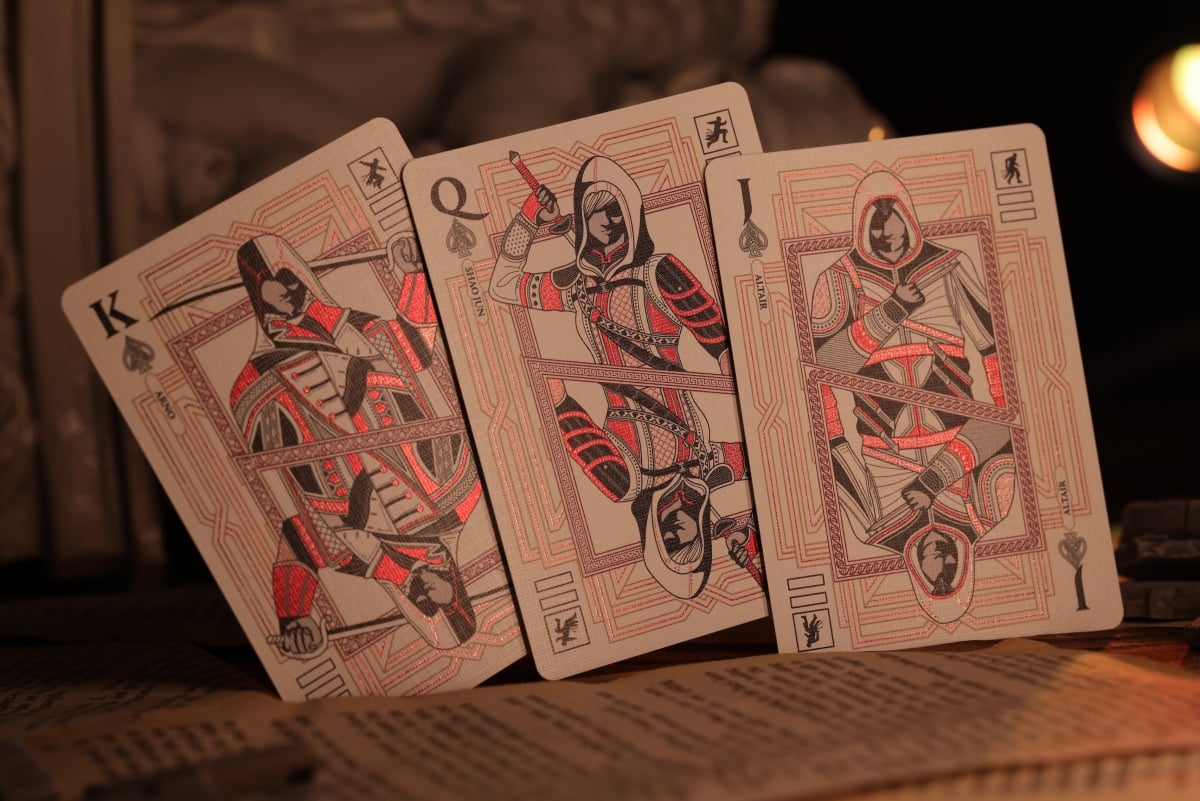 🔥 New Year Hot Sale 49% OFF🗡️♠️ Assassin’s Creed Legacy Version II Playing Cards — Nothing Is True. Everything Is Permitted.🖤🃏