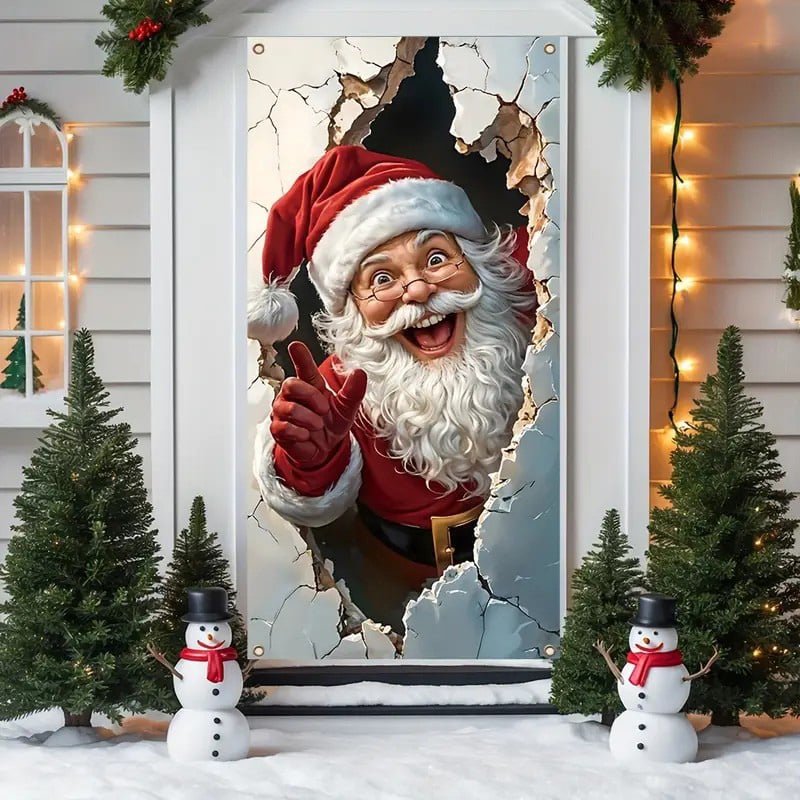 🎄Christmas Sale 49% Off 🎅 Festive Christmas Door Banner – Bring Holiday Cheer to Your Home 🎁✨