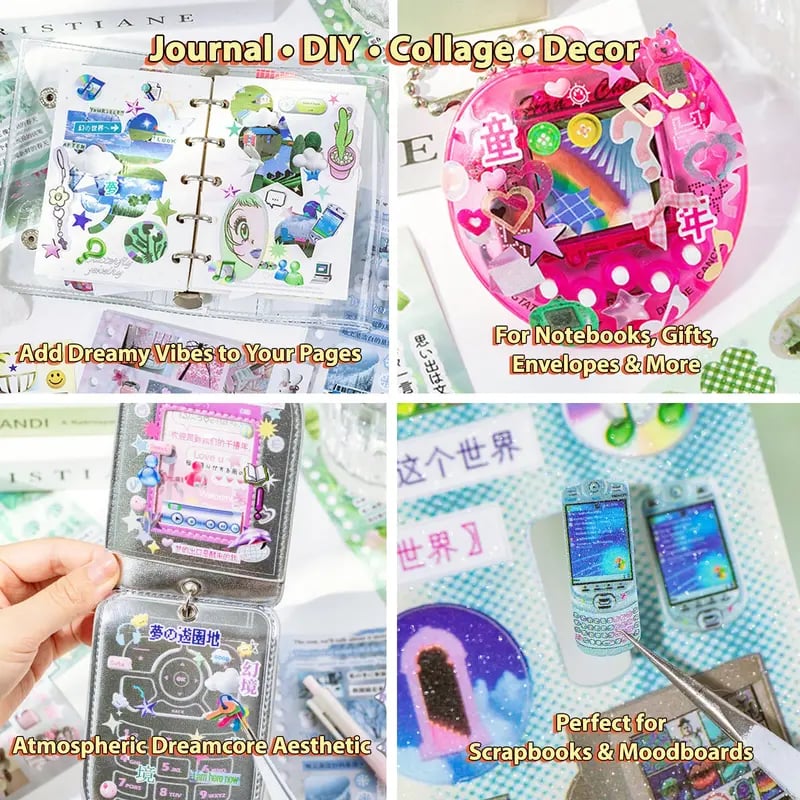 🔥Last Day 50% OFF - Dreamcore Aesthetic Sticker Book