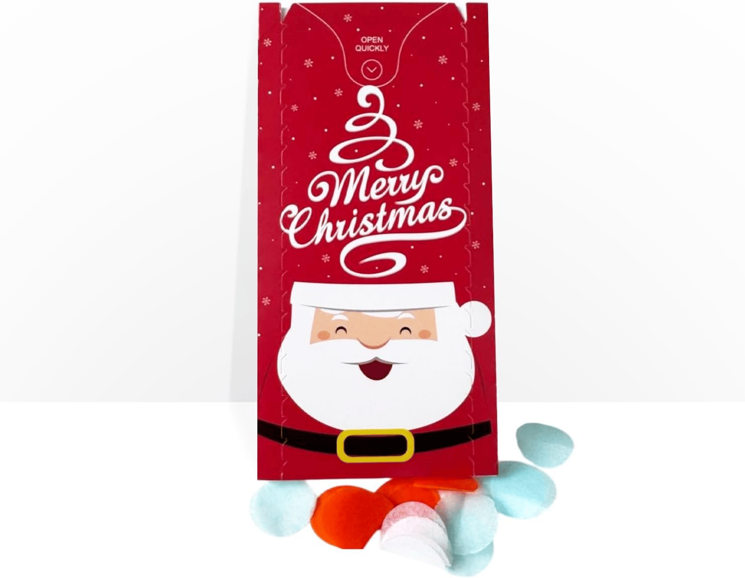 🎄Christmas Sale 49% Off✨Christmas Exploding Confetti Surprise Card – Pop-Up Joy in Every Envelope 🎉💌