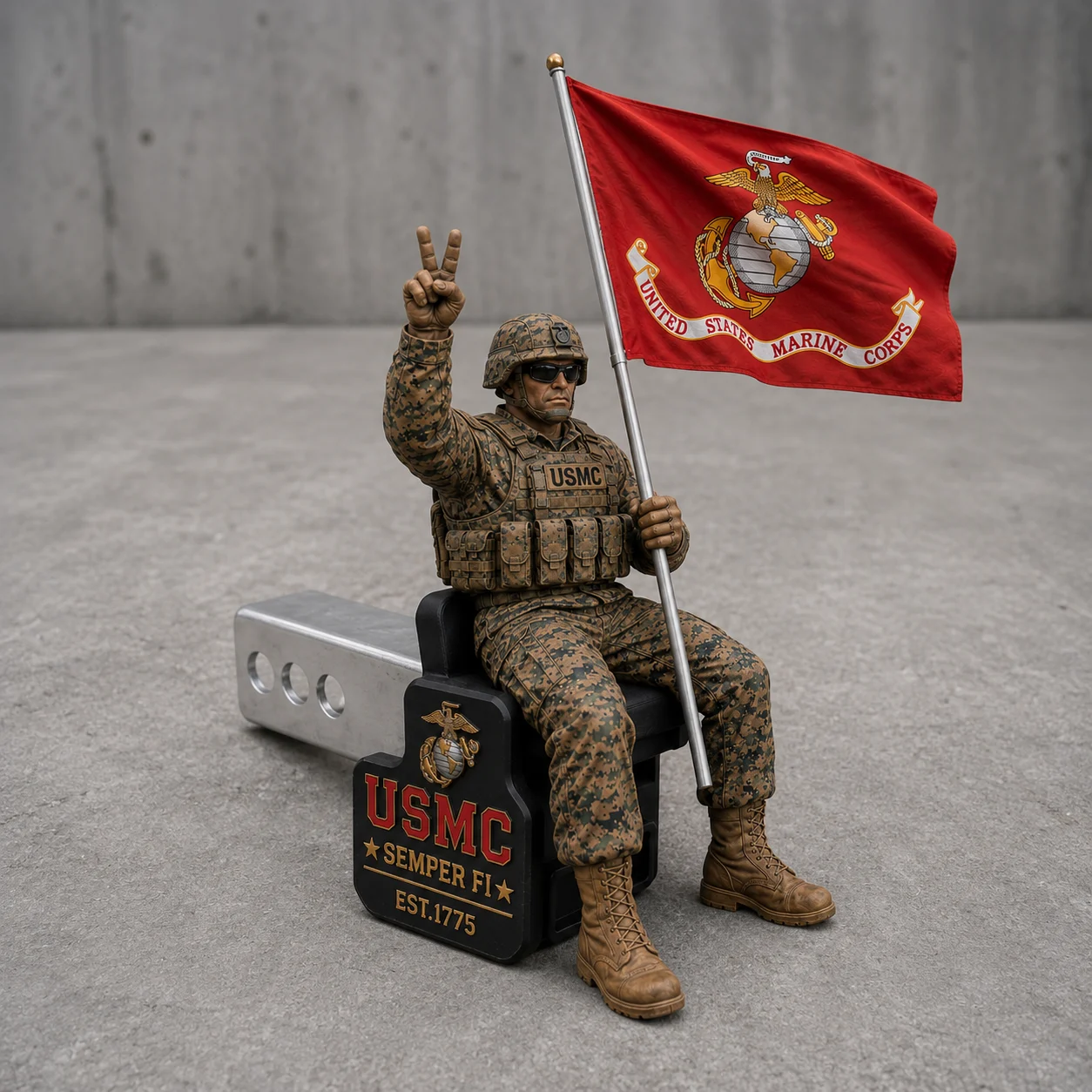🏆Last Day Promo: 49% OFF - U.S. Army This We'll Defend Trailer Hitch Cover