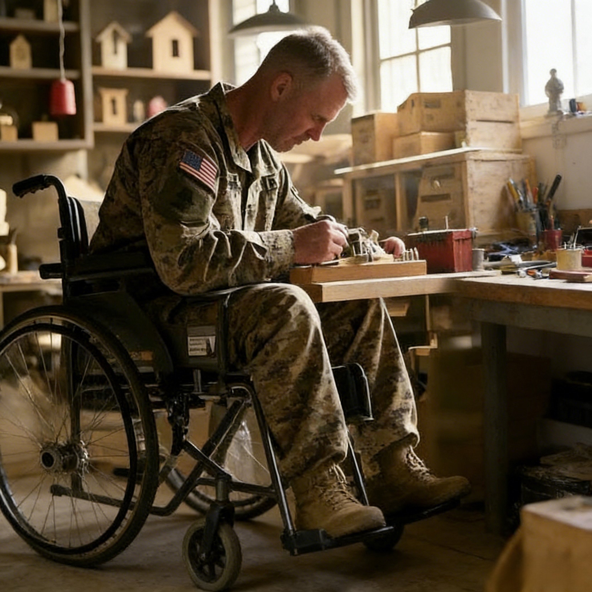 🔥LAST DAY 49% OFF❤️Handcrafted Jesus Figurine✝️Serene Desk Companion🙏